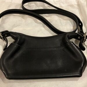 Coach Black Leather Hand Bag